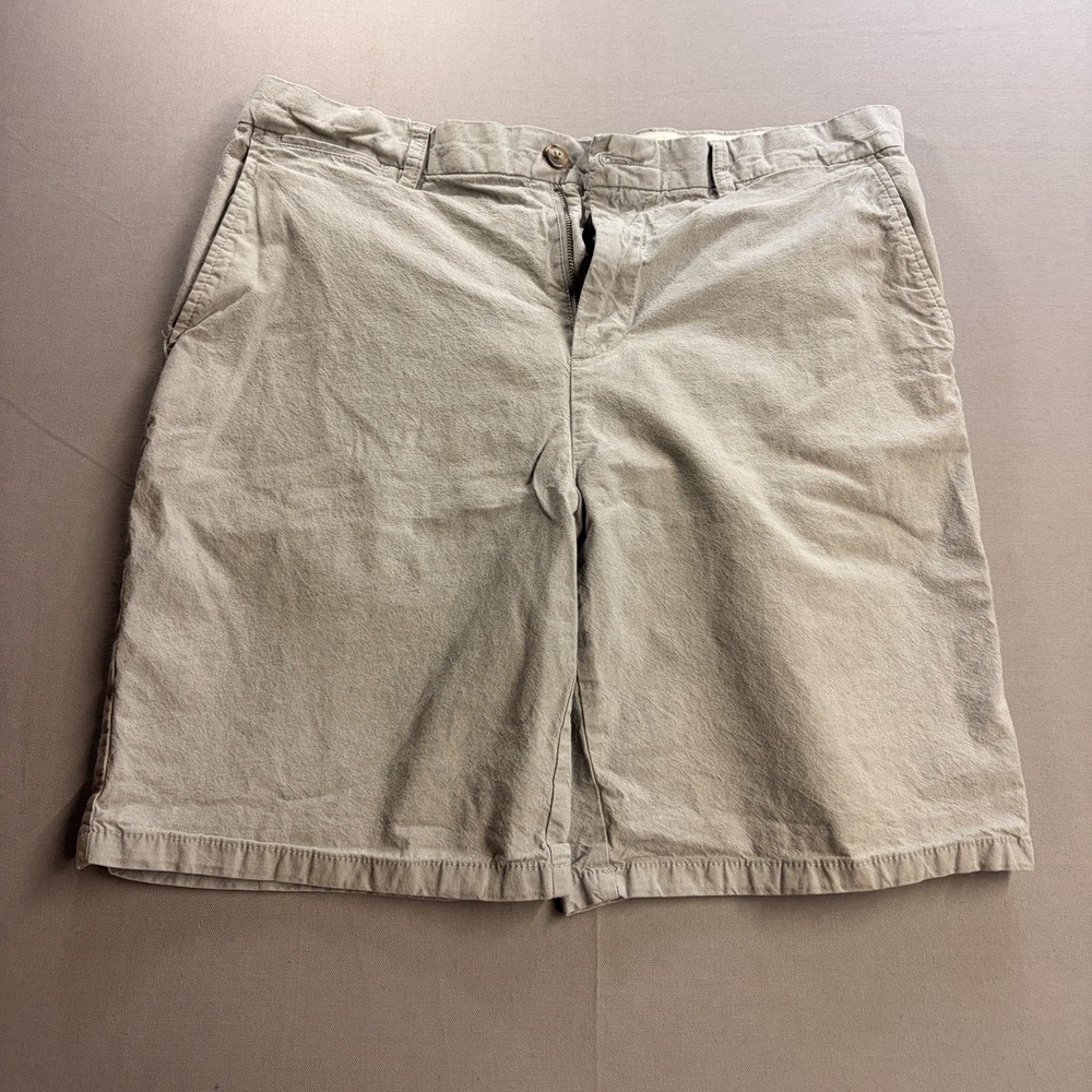 Old Navy Mens Shorts 38 Ultimate Slim Built-In Flex Gray Chino Casual